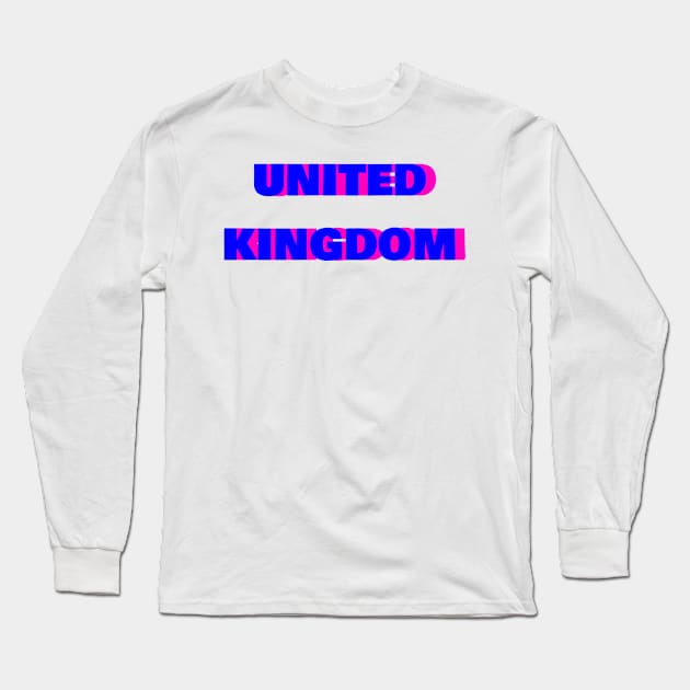 united kingdom Long Sleeve T-Shirt by FromBerlinGift